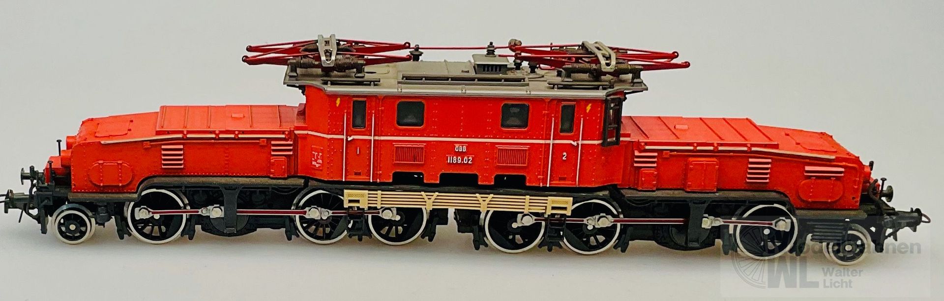 Roco 4149B - Roco - E-Lok BR 1189.02 ÖBB Krokodil blutorange H0/GL